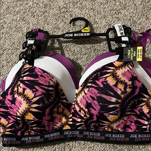 3 Joe Boxer wire free new bras.